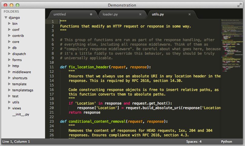 This is a screenshot taken from the official website: the default UI on OS X; other platforms are similar.
